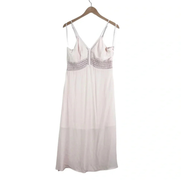 Anthropology Doe & Rae Light Pink Dress Size M - Picture 1 of 11
